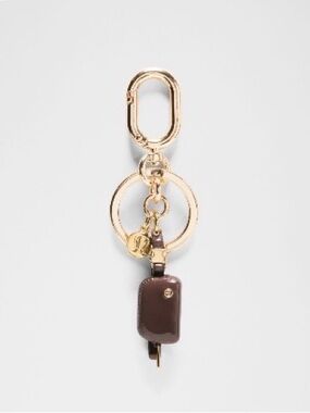 Lululemon Everywhere Belt Bag Charm Keychain NWT Color Good night Plum/Gold